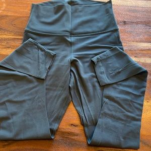 Lululemon align leggings, steal grayish blue, sz 6